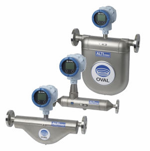 Caudalímetro de efecto Coriolis - ALTImass - Oval Corporation - másico / para gas / en línea