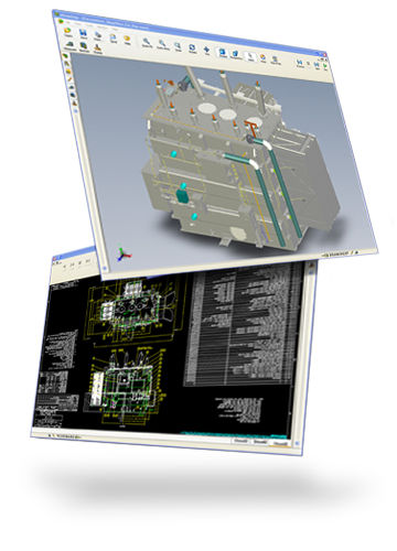 Software de CAD - eDrawings - SPX Transformer Solutions - 2D / 3D