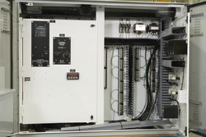 Armario eléctrico de mando - SPX Transformer Solutions - con base