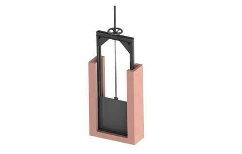 Esclusa de acero al carbono - CCA - CAD - STF FILTERS - de acero inoxidable / para el tratamiento de aguas residuales / para material de riego