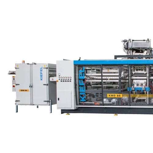 Precalentador eléctrico - KVH - Kiefel GmbH - para línea de termoformado
