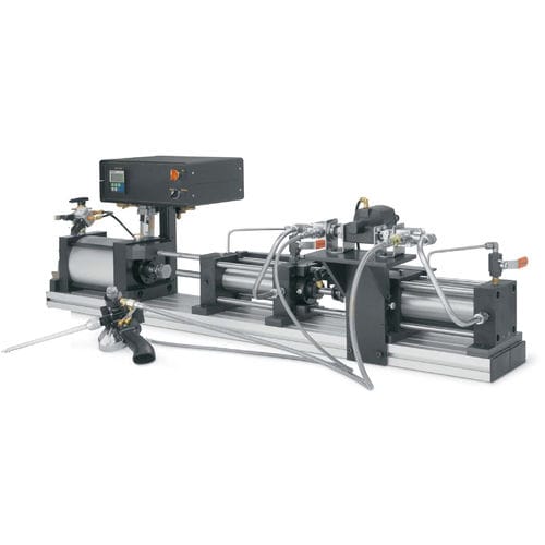 Mezclador-dosificador de resinas - 9450 series - EXACT DISPENSING SYSTEMS - de pistón / bicomponente