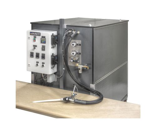 Mezclador-dosificador de resinas - HOT BOX - EXACT DISPENSING SYSTEMS - con bomba volumétrica / móvil