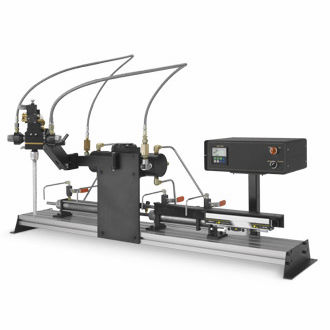 Mezclador-dosificador de resinas - 1450 series - EXACT DISPENSING SYSTEMS - de pistón / continuo