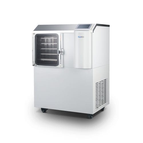 Liofilizador de laboratorio - SJIA-5S - Ningbo SJIA Instrument Co., Ltd. - piloto / de acero inoxidable