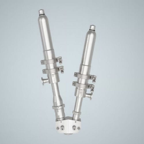 Dosificador de líquidos - ViscoDUO-VM HD - ViscoTec Pumpen- u. Dosiertechnik GmbH - de pistón / de alta precisión / con mezclador