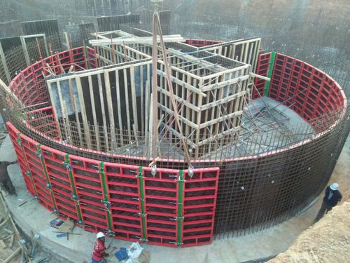 Encofrado circular - Faresin Building S.p.A. - de tabiques / de acero