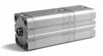 Cilindro neumático - PPM - ARTEC SRL - de doble efecto / de acero inoxidable / ISO
