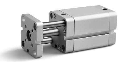 Cilindro neumático - ADMA - ARTEC SRL - de doble efecto / de aluminio / de acero inoxidable