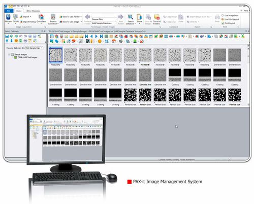 Software adquisición de imágenes - PAX-it2 - LECO - de análisis