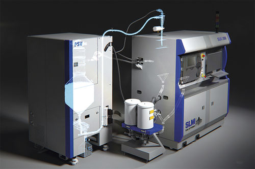 Unidad de alimentación de polvo - PSV - SLM solutions - para máquinas de impresión / automática
