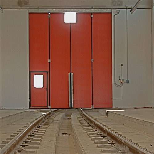 Puerta plegable - PG3000 TRAIN - SACIL HLB - de hangar / industrial