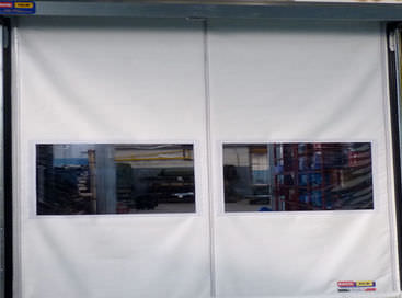Puerta enrollable - ZIPPER BASE - SACIL HLB - para interior / industrial / autorreparable