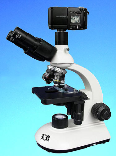 Microscopio de laboratorio - LB-203 - Labomed INC - educativo / trinocular / con iluminación LED