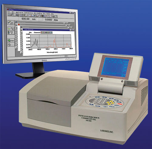 Espectrofotómetro UV-Vis - UVD-3000 - Labomed INC - de doble haz / de barrido / benchtop