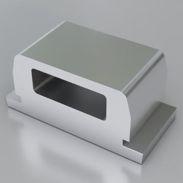 Soporte de montaje para brida sujetacables para brida de Velcro® - TR00029820-100 - TR Fastenings - de acero