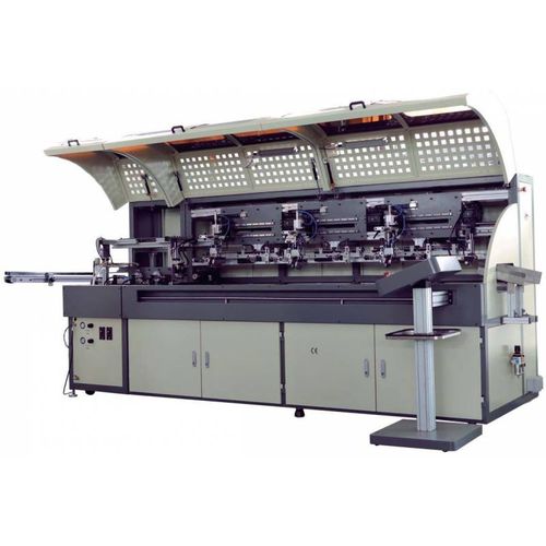 Máquina de serigrafia automática - A-401SM - CROMA IBÉRICA - de color / para productos cilíndricos