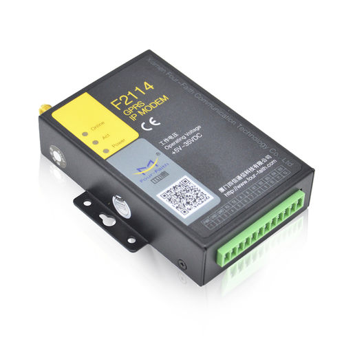 Módem inalámbrico - F2114 - Xiamen Four-Faith Communication Technology Co.,Ltd - celular / de datos / RS232