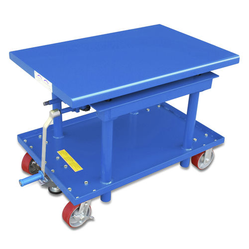 Mesa elevadora de columna - MLT2000 series - i-lift Equipment Ltd. - hidráulica / móvil