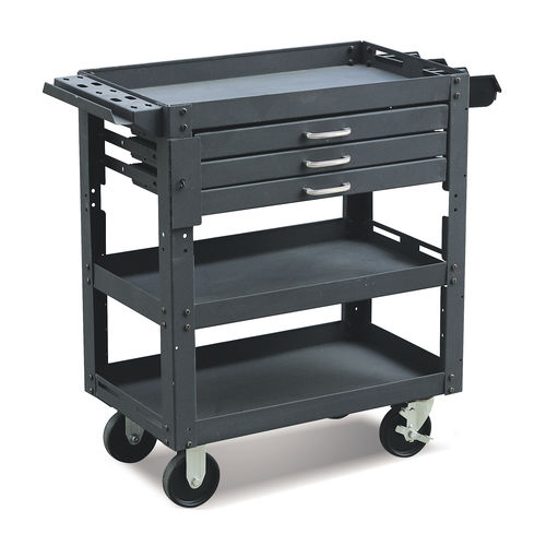 Carro de almacenamiento - ME150 - i-lift Equipment Ltd. - de plástico / 3 niveles / multifuncional