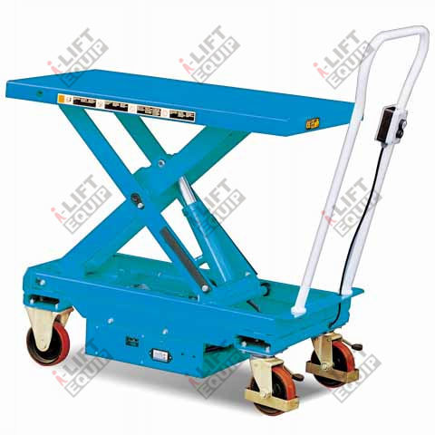 Plataforma elevadora de tijera móvil - ES series - i-lift Equipment Ltd. - con ruedas / sobre ruedas / eléctrica