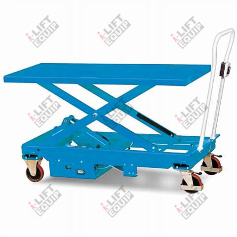 Plataforma elevadora de tijera móvil - BS50LA - i-lift Equipment Ltd. - con ruedas / sobre ruedas / para aplicaciones industriales
