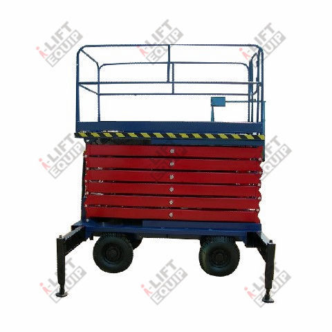 Plataforma elevadora de tijera estacionaria - SJY-LD series - i-lift Equipment Ltd. - eléctrica / alimentada por batería / hidráulica
