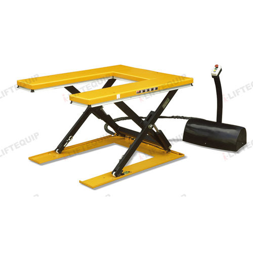 Mesa elevadora con tablero en U - HU series - i-lift Equipment Ltd. - de tijera / hidráulica / estacionaria