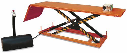 Puente elevador de tijera - TE500 - i-lift Equipment Ltd. - 500 kg / eléctrico / para moto