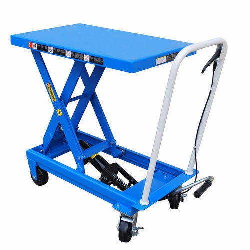 Mesa elevadora de tijeras simples - TC45P - i-lift Equipment Ltd. - con pedal / móvil / para taller