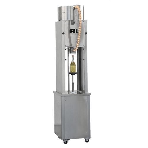 Encapsuladora a presión - RLP-1 - Rizzolio s.r.l - semiautomática / para botellas de vidrio