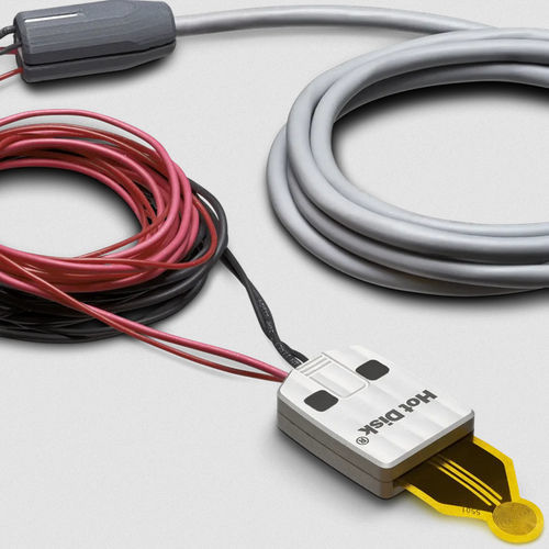 Cable eléctrico para sensor - Hot Disk - de prolongación / aislado / de aluminio