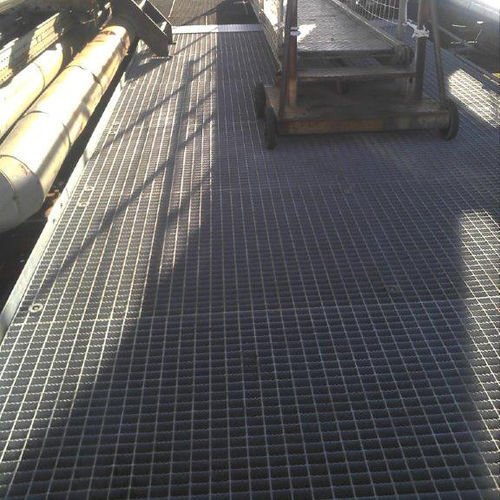 Rejilla de acero - PRESS-WELDED OFFSHORE - JK TECHNIC - electroforjada / altas cargas / para plataforma
