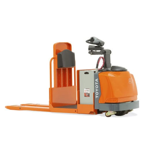 Transpaleta eléctrica - 8HBC series - Toyota Industrial Equipment - con conductor plantado / 24 V / multifunción