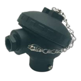 Cabeza de conexión de material plástico - H-KPP-B - Temperature Technology Ltd - de polipropileno / para sensor de temperatura / IP68