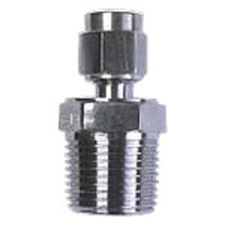 Racor de compresión - FS38T series - Temperature Technology Ltd - hidráulico / de rosca / de acero inoxidable