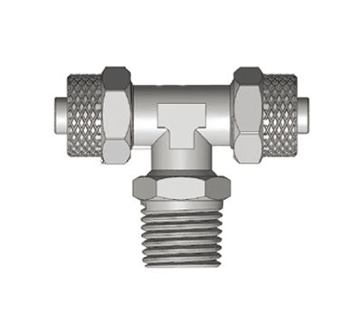 Racor rápido - RPTS - Ningbo Parmicro Fluid Technology CO.,LTD - para aire comprimido / roscado / en T