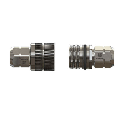 Racor rápido - HQS-TF - Ningbo Parmicro Fluid Technology CO.,LTD - hidráulico / de rosca / de latón