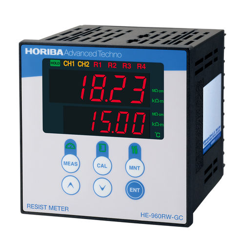 Aparato de medición resistividad - HE-960RW-GC - HORIBA STEC - digital / de control / con visualización