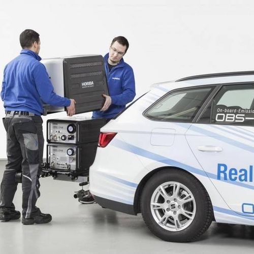 Sistema de medición para la industria del automóvil - OBS-ONE GS - HORIBA STEC - portátil