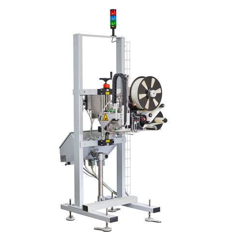 Impresora-aplicadora de etiquetas de cajas - 300 series - LOGOPAK - para aplicación en la parte superior del producto / para aplicación en el lateral del producto