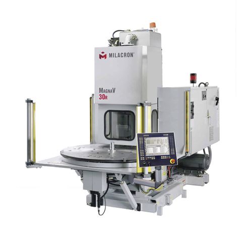 Máquina de inyección vertical - Magna Vertical  - Milacron China - servohidráulica