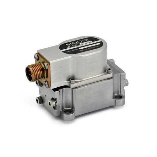 Distribuidor hidráulico de cajón - 31 - Moog GmbH - Niederlassung Memmingen - de clapeta / de control asistido / electrohidráulico