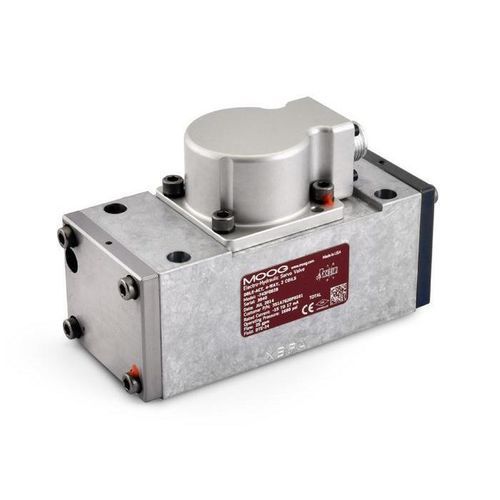 Distribuidor hidráulico de cajón - 743 - Moog GmbH - Niederlassung Memmingen - de clapeta / de control asistido / electrohidráulico