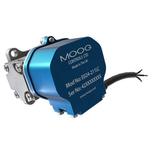 Distribuidor hidráulico de cajón - E024 - Moog GmbH - Niederlassung Memmingen - con control eléctrico / accionado por solenoide / electrohidráulico