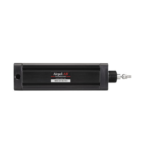 Cilindro neumático - MAB32S-NX - Airpot - con varilla de paso / con varilla roscada / de simple efecto