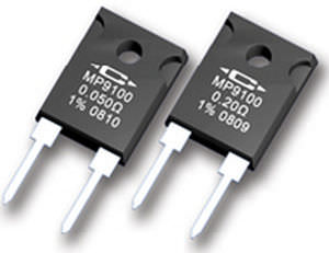 Resistencia en capa gruesa - MP9100 series - Caddock Electronics - de potencia / montada en circuito impreso