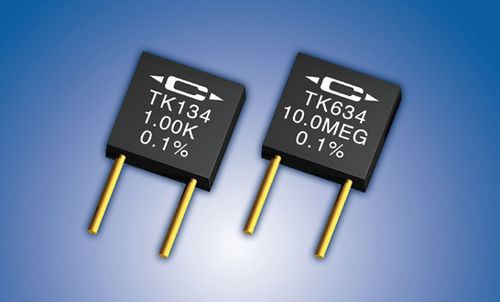 Resistencia en capa gruesa - TK134, TK634 series - Caddock Electronics - de alta potencia / montada en circuito impreso / de precisión