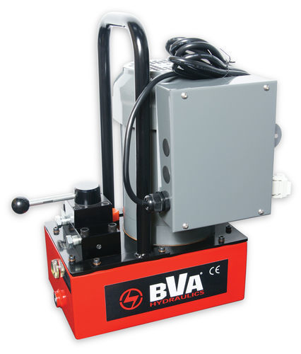 Bomba hidráulica de pistón - Electric pumps - BVA Hydraulics - de mano / acero / para aplicaciones industriales