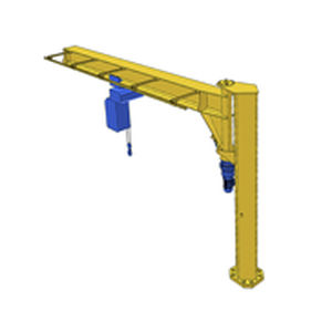 Grúa pluma de columna - Meloni Tecno-Handling s.r.l. - de elevación / con control eléctrico